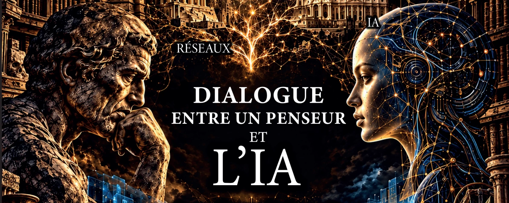 Livre de thierry Ehrmann Dialogue entre un penseur et l'IA