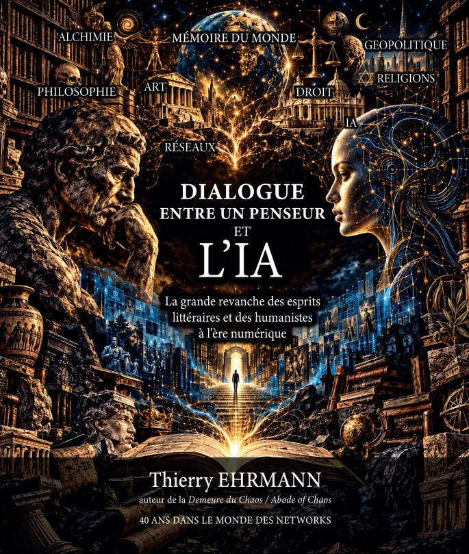 couverture du livre Dialogue entre un penseur et l'IA